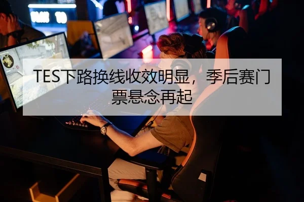 TES下路换线收效明显，季后赛门票悬念再起